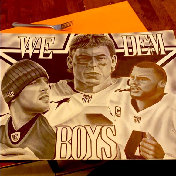 Dallas Cowboy Original art ( not copies)